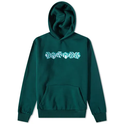 Embroidered Cubes Hoodie
