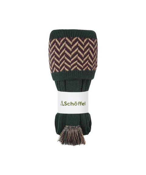 Schöffel Country Men's Herringbone Socks - Deep Pine