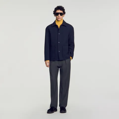 Wool worker jacket