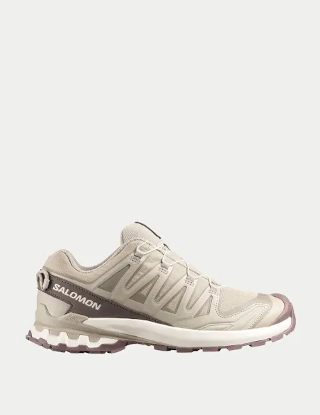 Salomon XA Pro 3D V9 Lace-Up Trainers Beige Mix