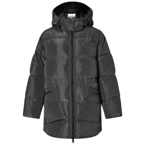 Tech Puffer Midi Jacket