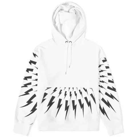 Radial Fair Isle Popover Hoody