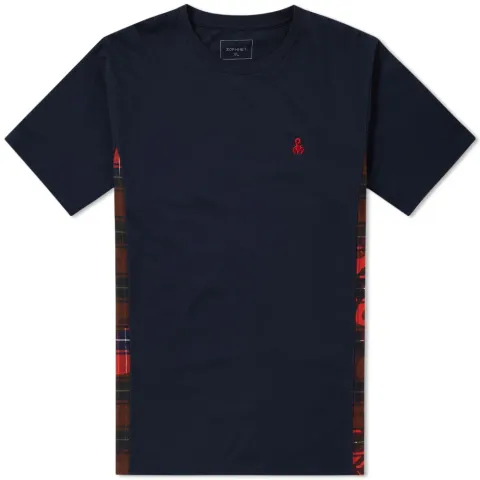 SOPHNET. Camouflage Side Panel Tee