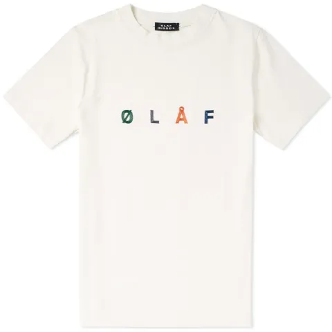 Chain Stitched ØLÅF Tee