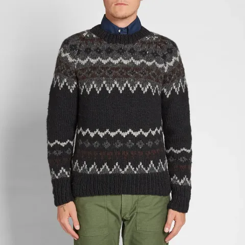 Fair Isle Pullover Knit