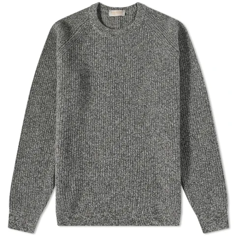 Ribbed Crew Knit