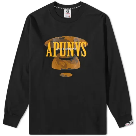 AAPE Long Sleeve UNVS T-Shirt