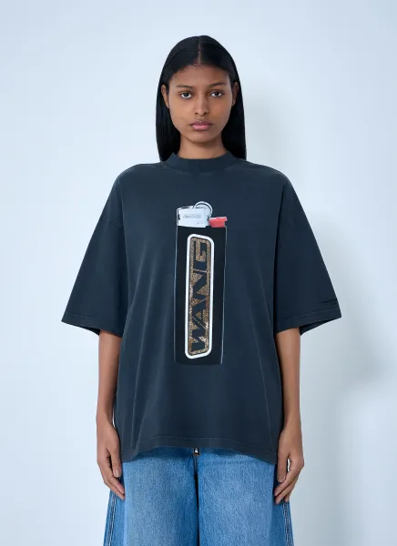 Graphic Print Oversized T-Shirt
