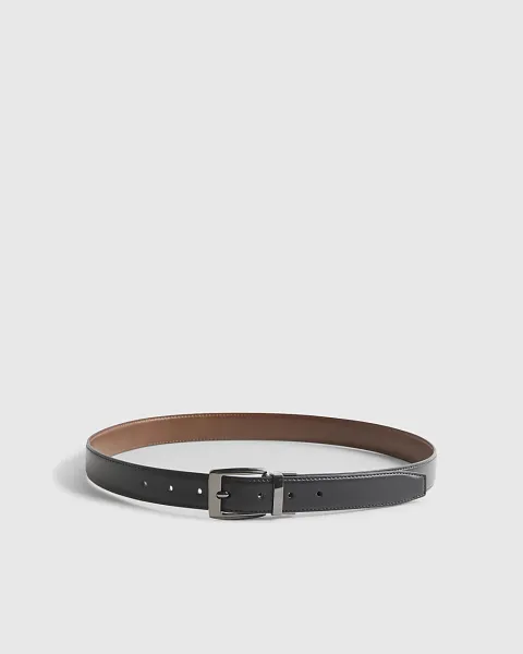 River Island Black Reversible Belt