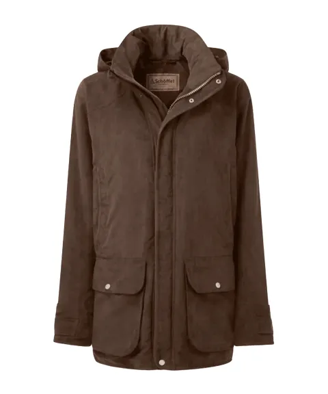 Schöffel Country Oundle Country Coat - Coffee Bean