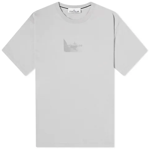Reflective Badge Print T-Shirt