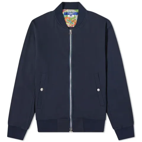 Zipped Bomber Jacket