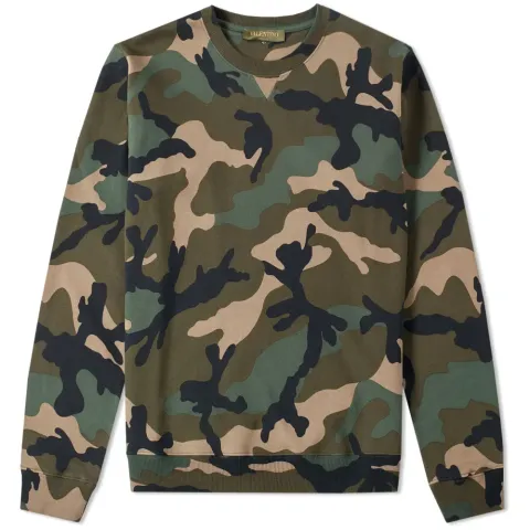 Camouflage Crew Sweat