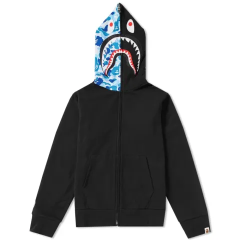 ABC Reversible Shark Zip Hoodie