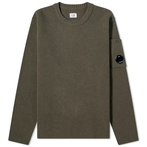 Lens Lambswool Crew Knit
