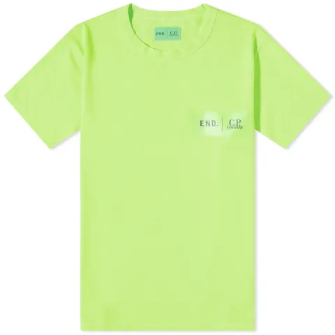 END. x C.P. Company ‘Adapt’ Plated Fluo Jersey T-shirt