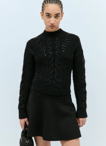 Cable-Knit Sweater