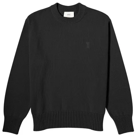 Tonal Heart Crew Neck Jumper