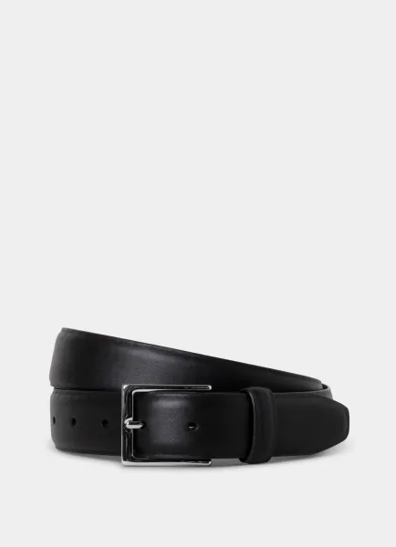 Leather Feather Edge Belt