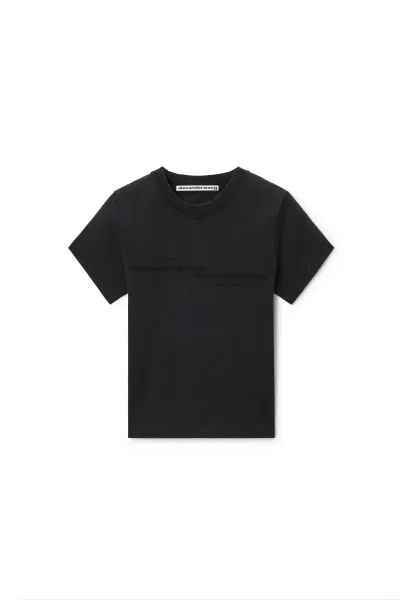 MIRRORED LOGO TEE