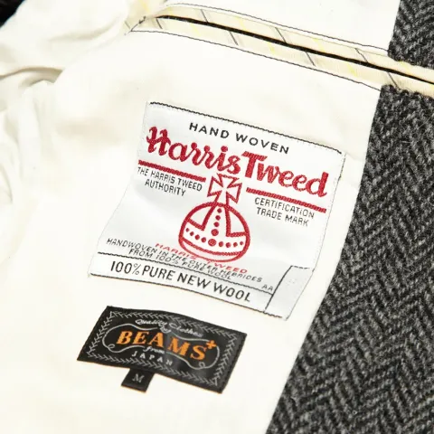 3 Button Harris Tweed Blazer