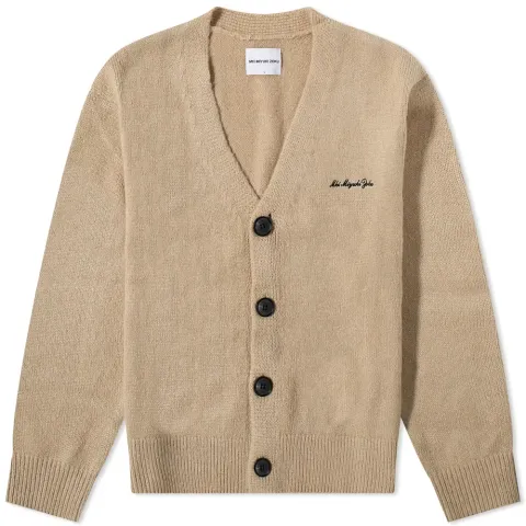 Mohair Blend Knit Cardigan