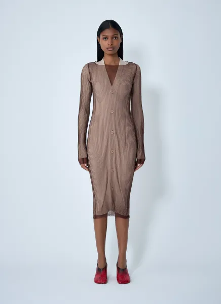 Layered Cardigan Dress