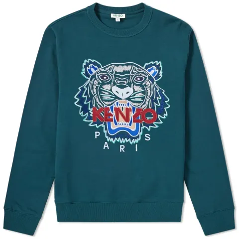 Tiger Embroidered Sweat