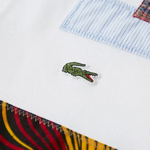 x Lacoste Patchwork Polo