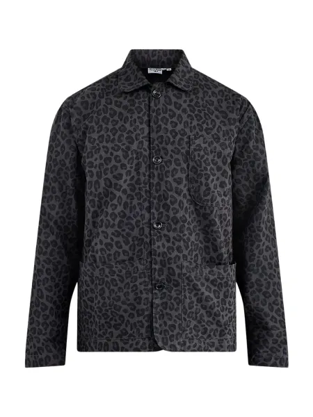Service Works Organic Cotton Leopard Easy Chef Shirt