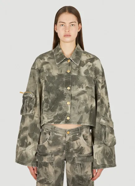 Camouflage Cargo Jacket