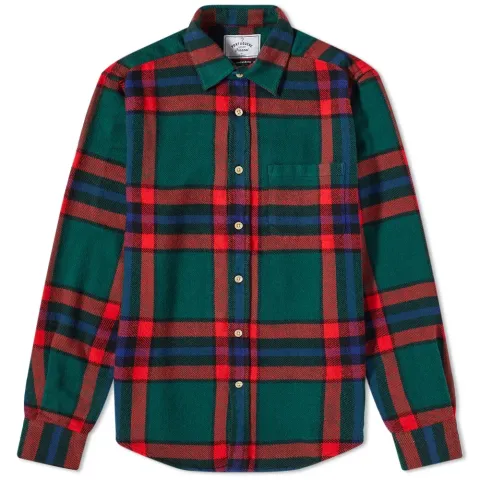 Winter Blanket Check Overshirt