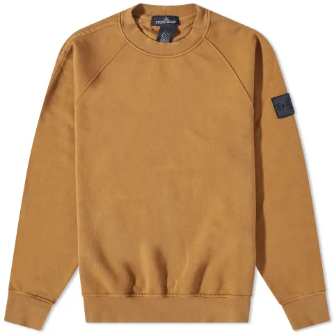 Cotton Fleeve Crew Neck Sweat