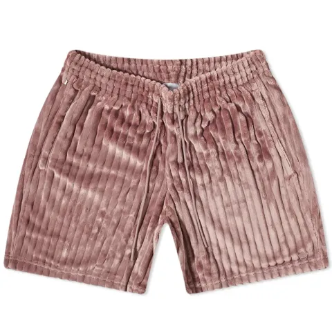 Contempo Pleated Fleece Shorts