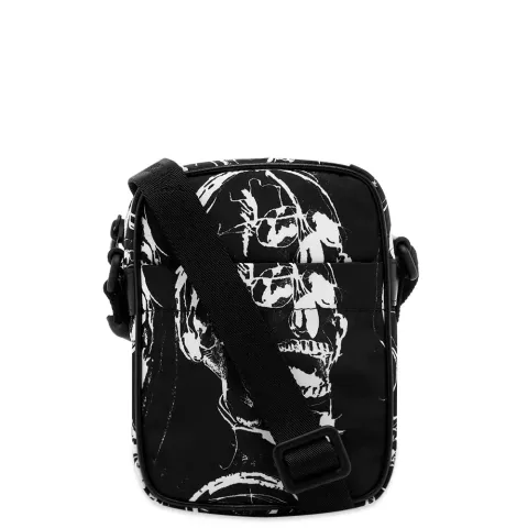 Skull Print Cross Body Bag