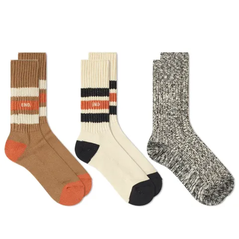 END. x RoToTo 'Camping' - 3 Pack