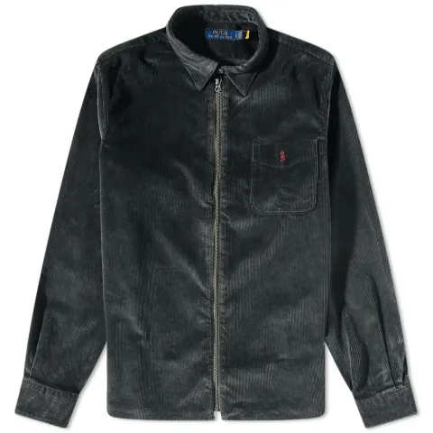 Corduroy Zip Shirt