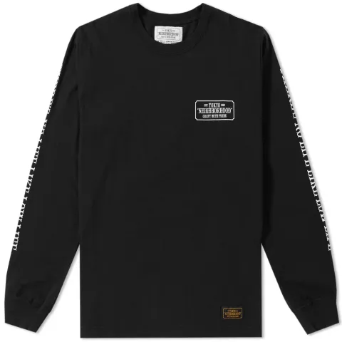 Long Sleeve Bar & Shield Tee