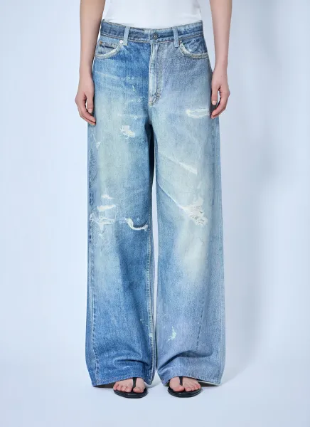 Full Cut Digital Print Jeans