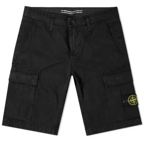 Tela Smerigliata Slim Cargo Short