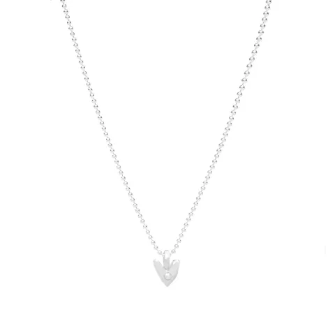 Pearl Heart Necklace