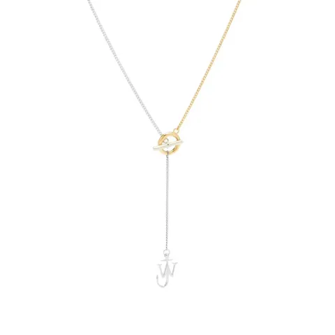 Anchor Logo Pendant Necklace