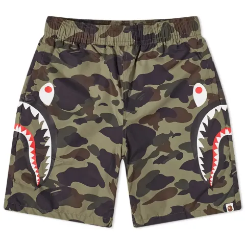 1st Camo Side Shark Beach Shorts