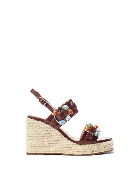 Moyra Wedge Sandals