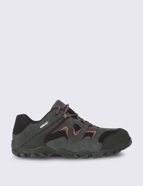 Mountain Warehouse Curlew Waterproof Walking Shoes Dark Grey