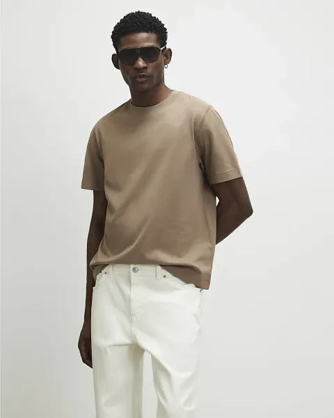River Island Regular Fit Midweight T-Shirt