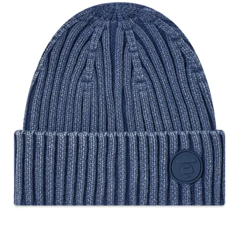 AAPE Ribbed Logo Beanie