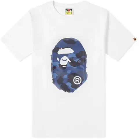 Color Camo Big Ape Head Tee