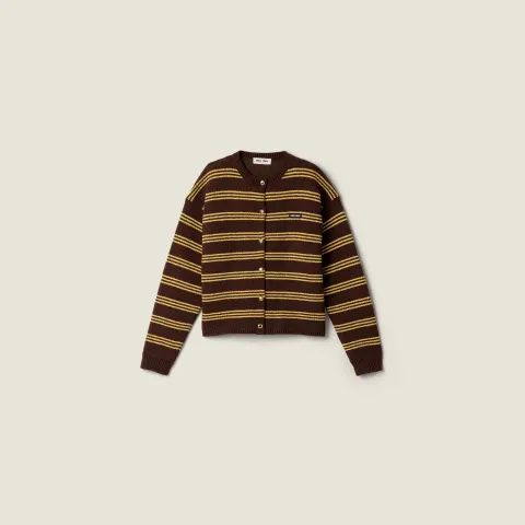 Wool and cashmere cardigan