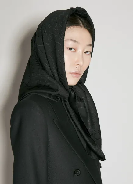 Silk Jacquard Scarf
